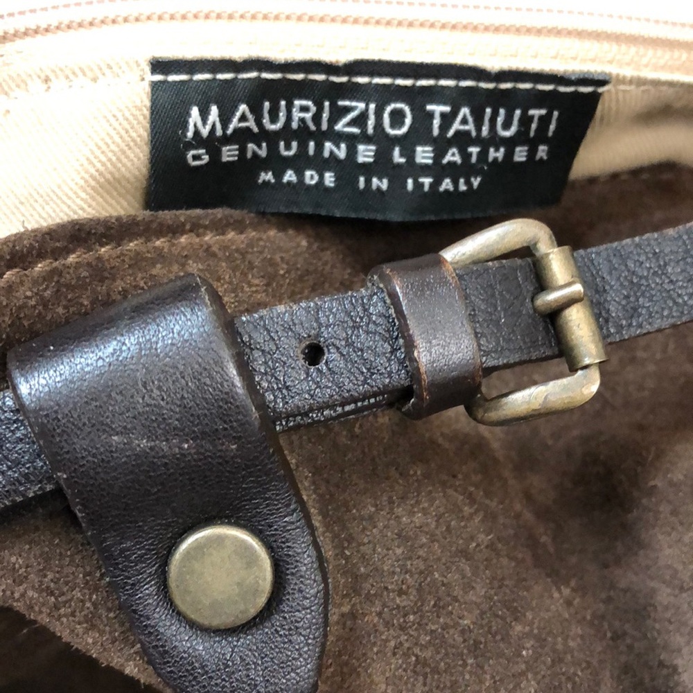 Maurizio Taiuti Italy Suede Leather Purse - Picture 10 of 10